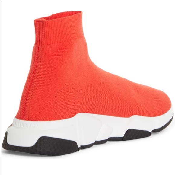 Balenciaga Speed LT Graffiti Knit Sneaker size 12 US 45 EU, NEW - Picture 3 of 17